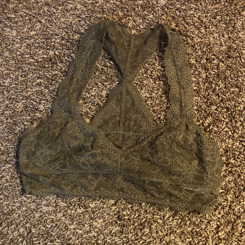 Lace Halter Bralette
